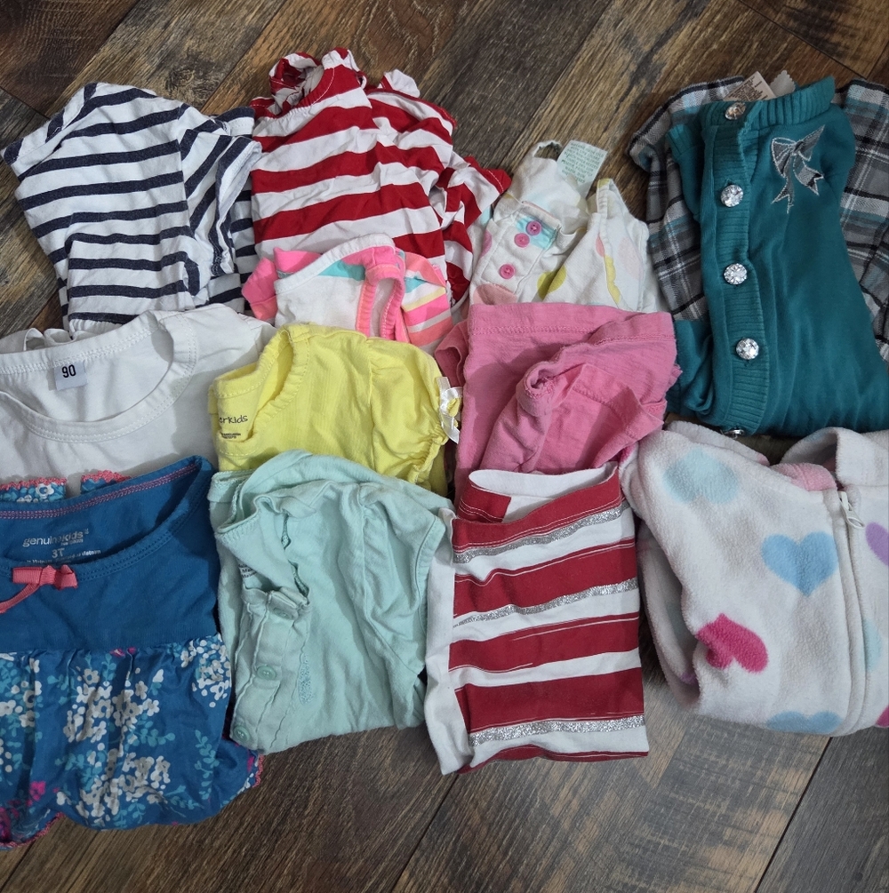 Girls 3T Clothing Lot- 21 Pieces